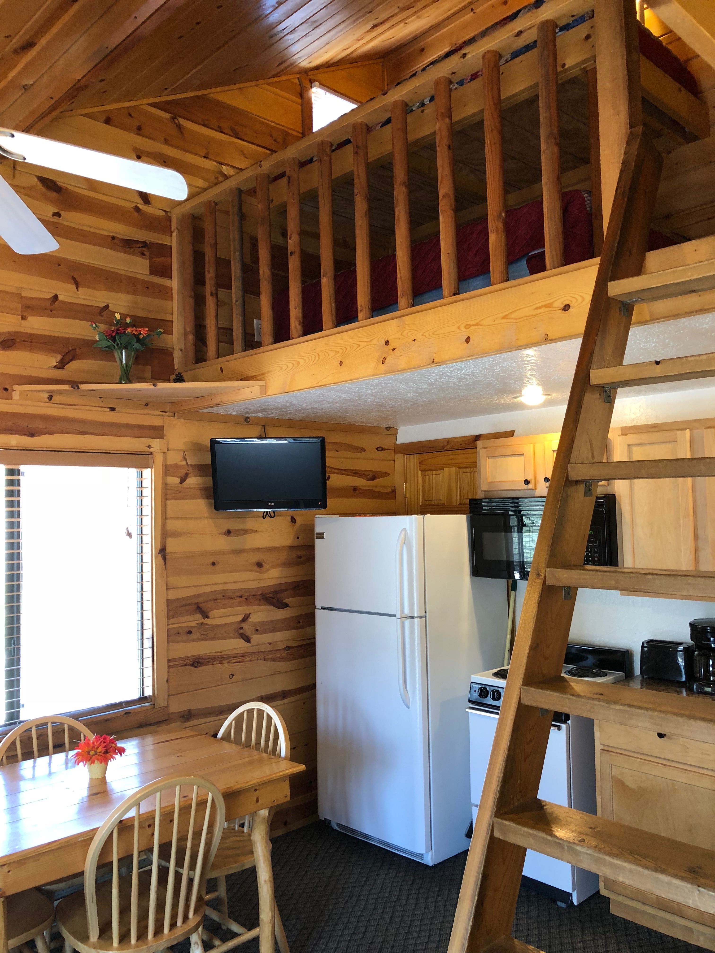 kitchen of lodge